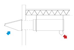 Cambridge Air Solutions SA-Series - Thru Wall Spiral Installation